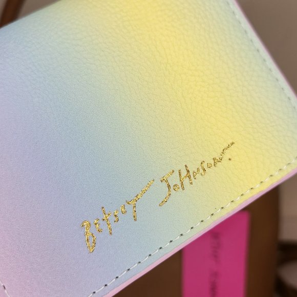 Betsey Johnson XOCHARLIE Triple Compartment Satchel with Card Holder - NWT - Picture 6 of 13